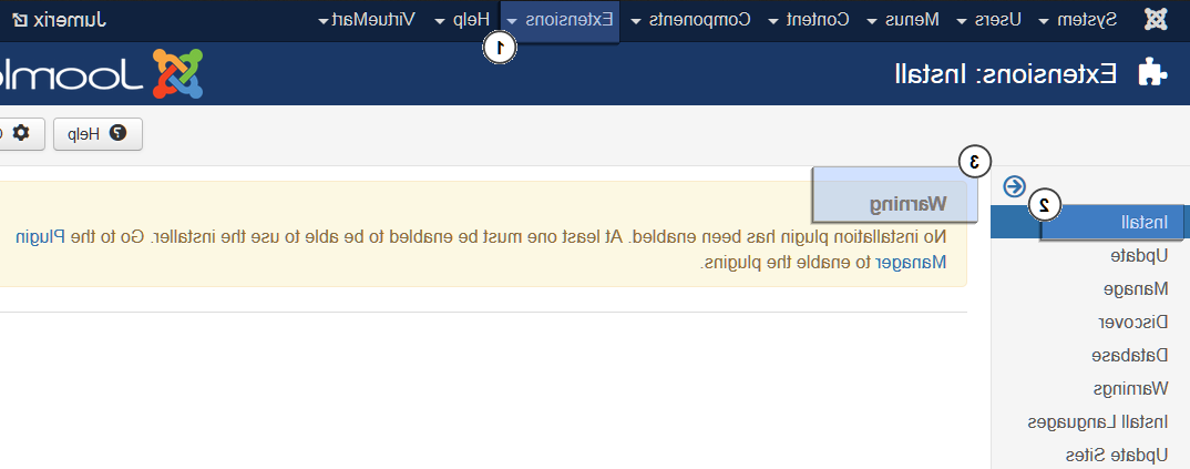 Joomla_3_Troubleshooter_How_to_deal_with_No_安装_plugin_has_been_enabled_1